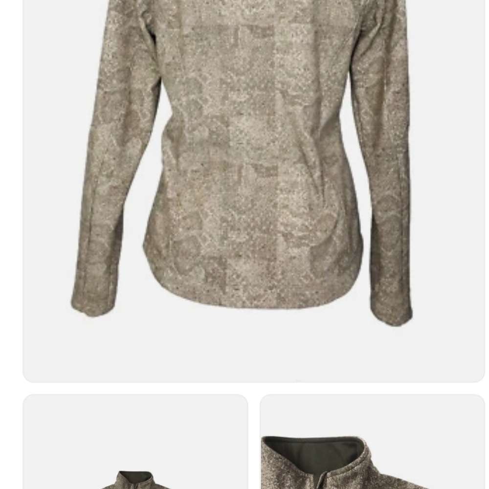 The North Face Olive Patterned Jacket - image 4